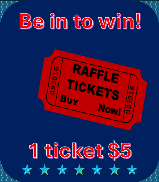 Raffle tickets presentation night 1 ticket $5